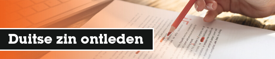 Hoe ontleed je een Duitse zin? Hoe ontleed je een Duitse zin?