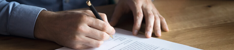 Slotgroet zakelijke brief in het Duits