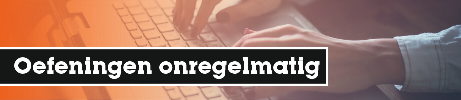 Oefenen met onregelmatige werkwoorden in de past simple