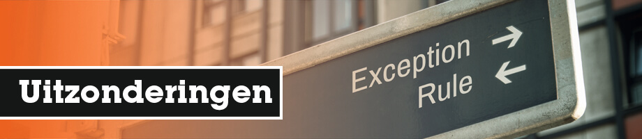 Welke uitzonderingen kent de present perfect?