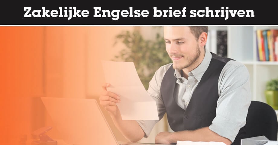 Zakelijke Engelse brief schrijven