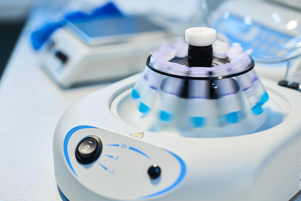 Centrifuge in laboratorium Centrifuge in laboratorium