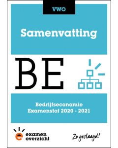 Examen Bedrijfseconomie Vwo Wat Moet Je Weten 2021