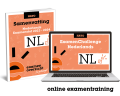 Samenvatting + ExamenChallenge Nederlands (HAVO)