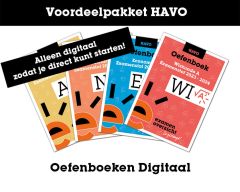Voordeelpakket Oefenboeken Digitaal (HAVO)