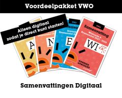 Voordeelpakket Samenvattingen Digitaal (VWO)