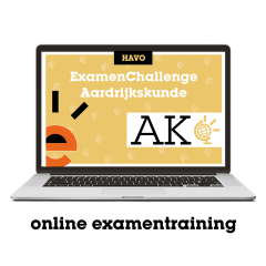 Online Examentraining: ExamenChallenge Aardrijkskunde HAVO
