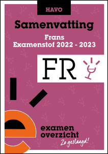 Samenvatting Frans (HAVO)