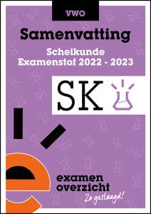 Samenvatting Scheikunde (VWO)