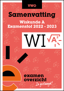 Samenvatting Wiskunde A (VWO)
