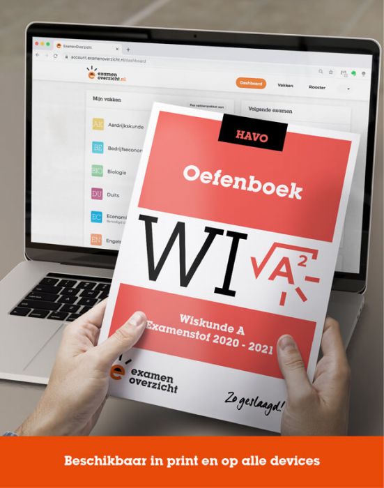 Oefenboek Wiskunde A Havo